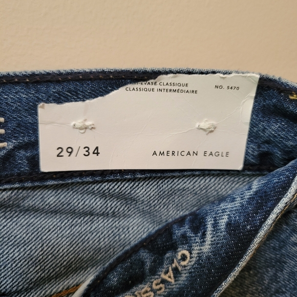 American Eagle "Classic Bootcut" men denim jeans - Picture 6 of 8